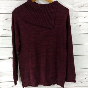 matty m NWOT Womens Large Split Cowl Neck